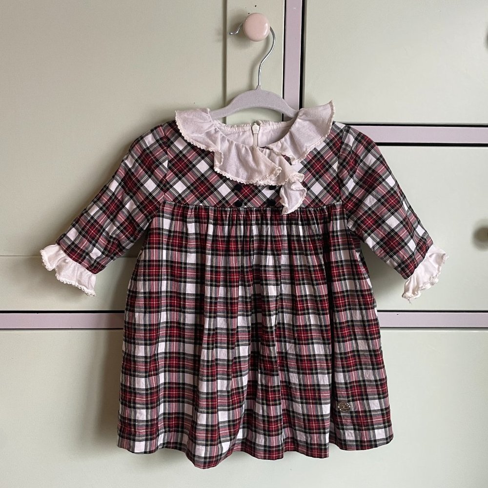 Pili Carrera Girl Dress; 18 month; Made in Spain